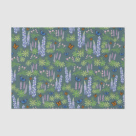 花と蝶デコペティッシュペーパールパン 薄葉紙