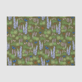 花と蝶デコペティッシュペーパールパン 薄葉紙