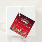 花と蝶プリンセスキンセアニェラ赤 フェイバータグ (インサイチュ)