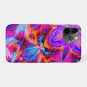 花と蝶抽象芸術 Case-Mate iPhoneケース (裏面(横))