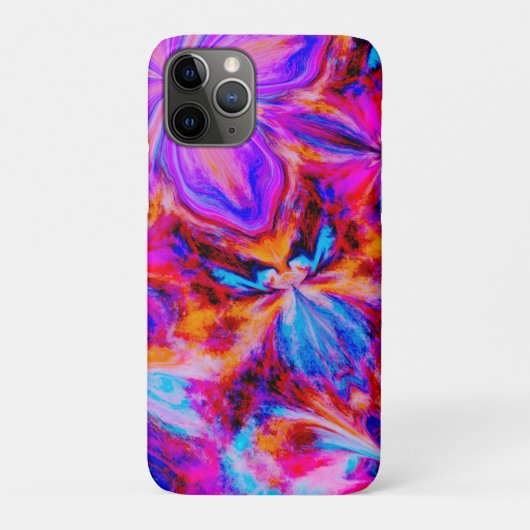 花と蝶抽象芸術 Case-Mate iPhoneケース (裏)