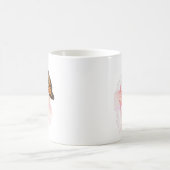 花と蝶 コーヒーマグカップ (中央)