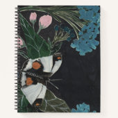 花と蝶 ノートブック (正面)