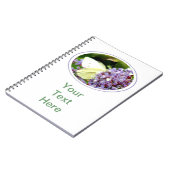 花と蝶 ノートブック (左側)