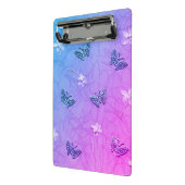 花と蝶 ミニクリップボード (アングル2)