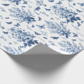 花と蝶 ラッピングペーパー (角)