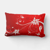 花と蝶 ランバークッション (裏面)