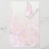 花と蝶 便箋 (正面)