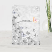 花と蝶 – 姉妹の喪失 カード (裏面)