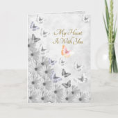 花と蝶 – 姉妹の喪失 カード (正面)