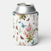 花と蝶 缶クーラー (缶裏面)