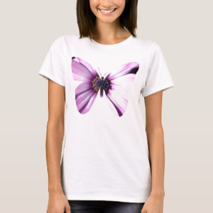 花と蝶 Tシャツ