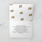 花と詩 カード (内部)