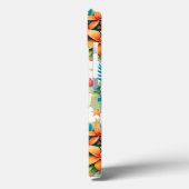 花と貝殻とココナッツ Case-Mate iPhoneケース (裏面 / 左)