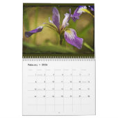 花と質感フローラアートカレンダー カレンダー (2月 2026)