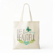 花と青い蝶の水色BOHOムスリン