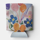 花と風船 缶クーラー (裏面)