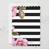 花と香 招待状 (裏面)