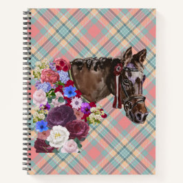 花と馬 ノートブック
