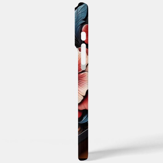 花と鮮やか枝のシーン Case-Mate iPhoneケース (裏面 / 左)