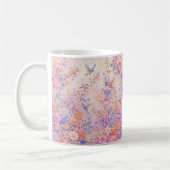 花と鳥のさえずり コーヒーマグカップ (左)