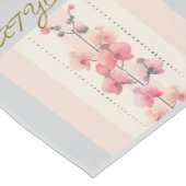 花と鳥のテーブルランナー ショートテーブルランナー (コーナー)