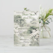 花と鳥を持つ超現実主義の芸術 招待状 (スタンド正面)