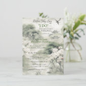 花と鳥を持つ超現実主義の芸術 招待状 (スタンド正面)