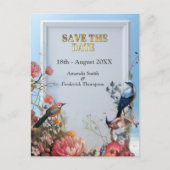 花と鳥を持つ超現実主義の芸術 案内ポストカード (正面)