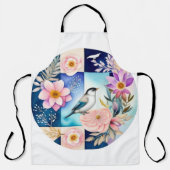 花と鳥  エプロン (正面)
