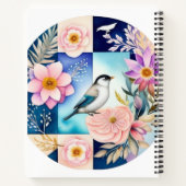 花と鳥  ノートブック (裏面)