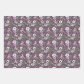 花と鳥 ラッピングペーパーシート (正面)