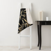 花と鳥：新しいスタイルヴィンテージ シェルパブランケット (インサイチュ)