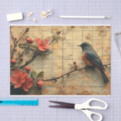 花と鳥 薄葉紙 (クラフト)