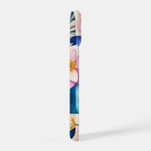 花と鳥  iPhone 15ケース (右側面)
