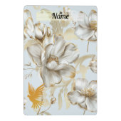 花と鳩 ミニクリップボード (裏面)