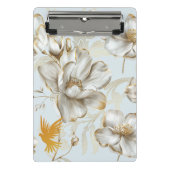 花と鳩 ミニクリップボード (正面)