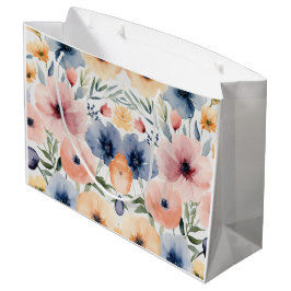 花と:美疑問に思しい抱き枕サプライズ ラージペーパーバッグ