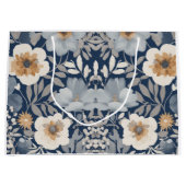 花と：美疑問に思しい抱き枕サプライズ ラージペーパーバッグ (正面)