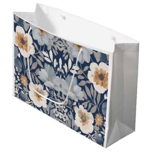 花と：美疑問に思しい抱き枕サプライズ ラージペーパーバッグ (正面アングル)