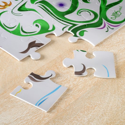 花とWhims~echo ジグソーパズル (側面)