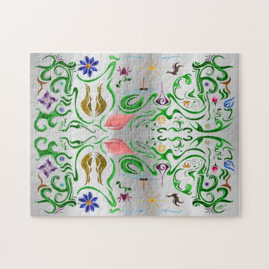 花とWhims～echo ジグソーパズル (横)