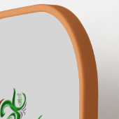 花とWhims～echo ピックルボールラケット (左詳細)