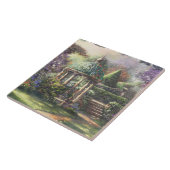 花によって囲まれる望楼 タイル (側面)