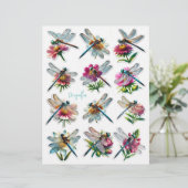 花にトンボが飾り付け (スタンド正面)