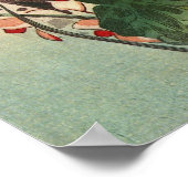 花にトンボ,広重トンボと花,広重,浮世絵 ポスター (角)