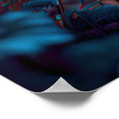 花に出会うロボット ポスター (角)