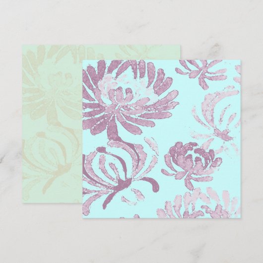 花に出会う～招待状 招待状 (正面/裏面)