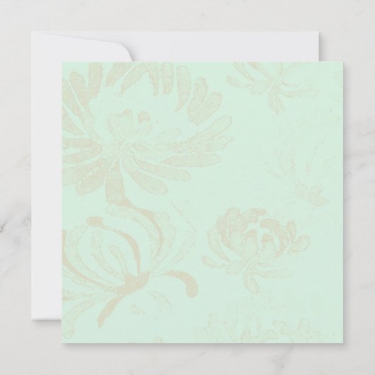 花に出会う～招待状 招待状 (裏面)