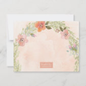 花に咲く鹿|過去記事 ノートカード (裏面)